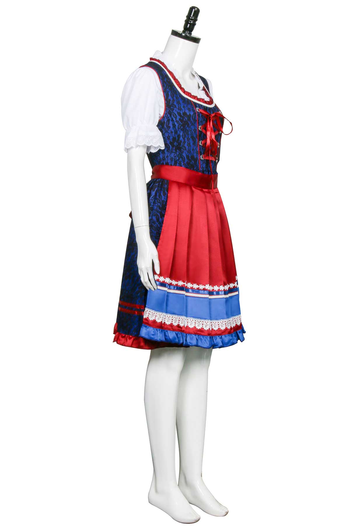 Alemania Oktoberfest Women Bear Disfraz French Maid Outfits Bavarian Dirndl Carnival Festival Fancy Dress