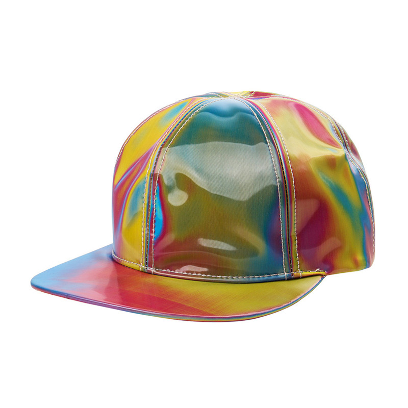 Rainbow Color Color Changing Hat Cap Volver al futuro Prop Bigbang G-Dragon Gorra de béisbol