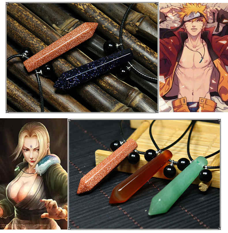 Anime Naruto Uzumaki Uchiha Itachi Senju Tsunade Necklace