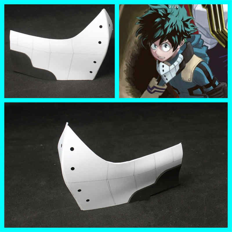 My boku no héroe académico MIDORIYA IZUKU IZUKU MARK COSPLAY PROP PVC armas