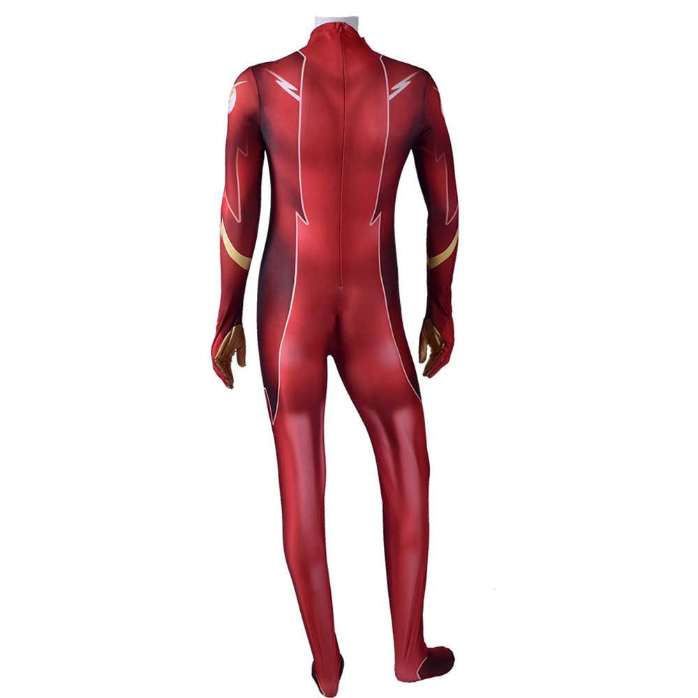 La Mujer de Flash impresión del traje de Cosplay 3D Mujer super héroe Zentai