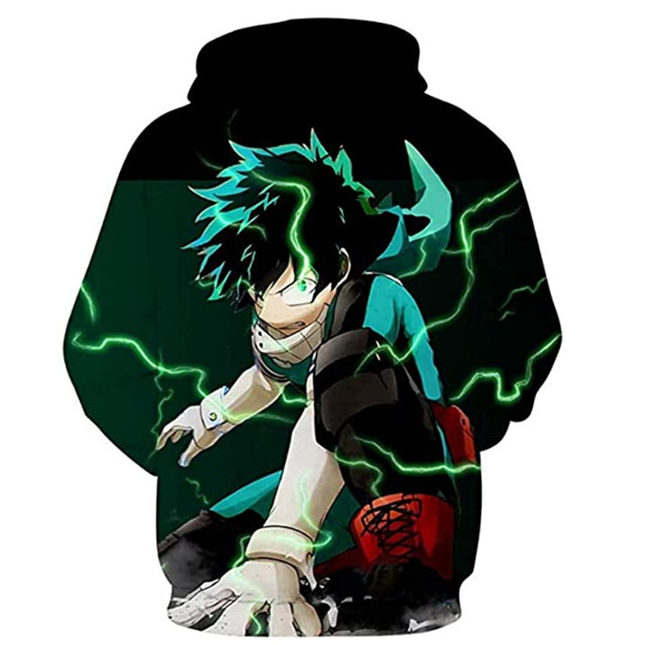 MIDORIYA IZUKU DEKU COSPLAY Sudadera con capucha My Hero Academia