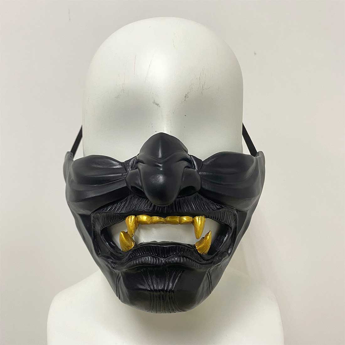 fantasma de Tsushima Samurai Jin Sakai Mask Cosplay Halloween accesorio carnival prop.com