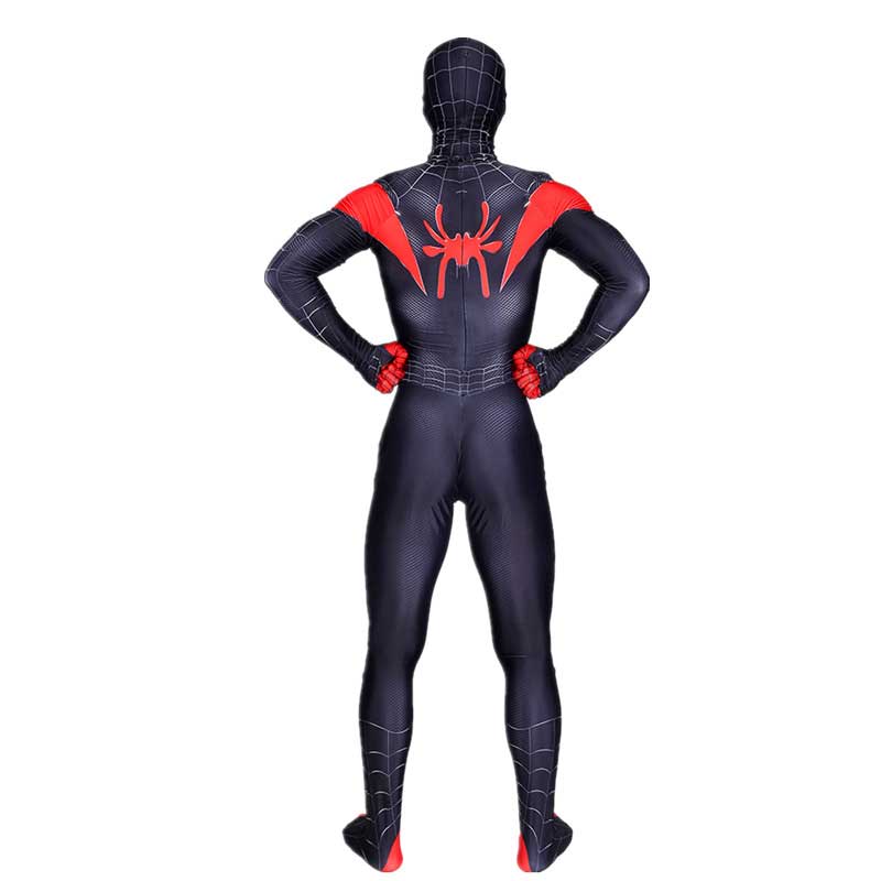 spi Disfraz de cosplay de Der-Man en el verso araña con máscaras extraíbles