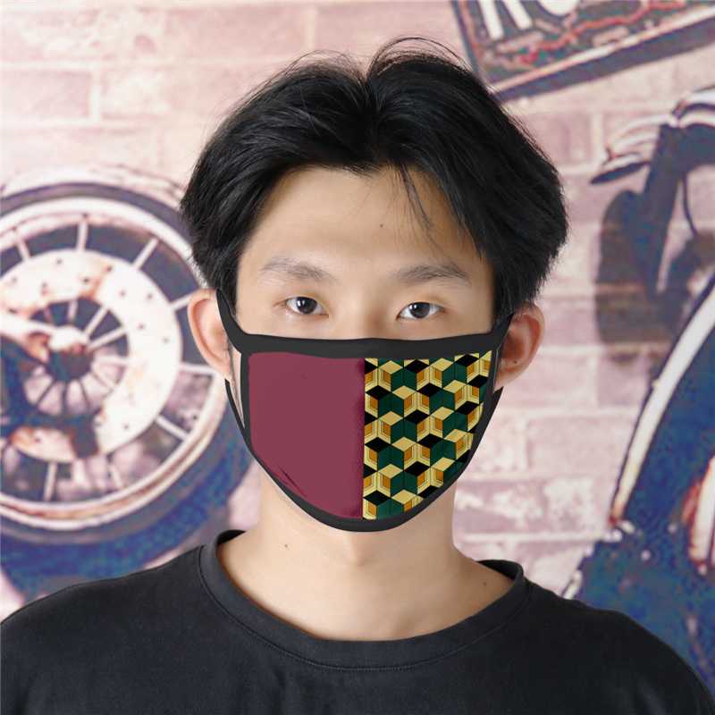 Demon Slayer Kamado Tanjirou Sabito Makomo PM2.5 Cosplay Mask