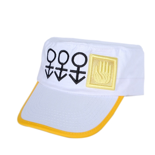 Kujo JOTARO Jojo's Bizarre Adventure Snapback Cosplay Cap