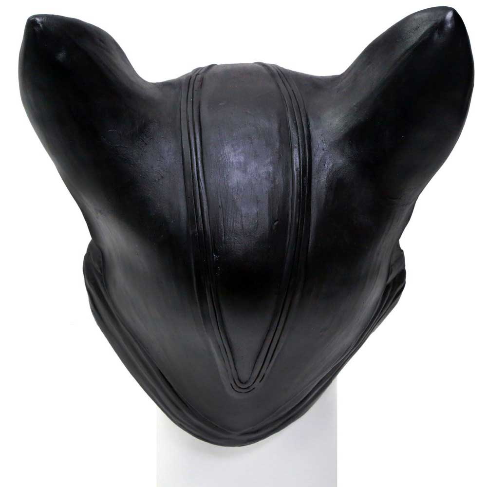 Catwoman Máscara de Superhéroe Batman cosplay Negro mitad de la cara de látex máscara Casco Equipo adulto de Halloween Props