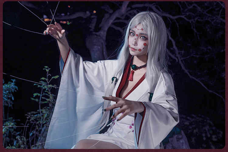 Demon Slayer Kimetsu Sin yaiba Juuni Perdí a Rui Cosplay Madre Sor araña