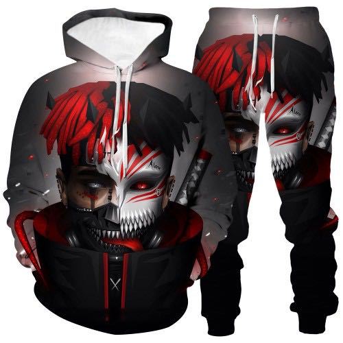 Anime Bleach Hoodie 3d PR INT Pants Men Mujeres