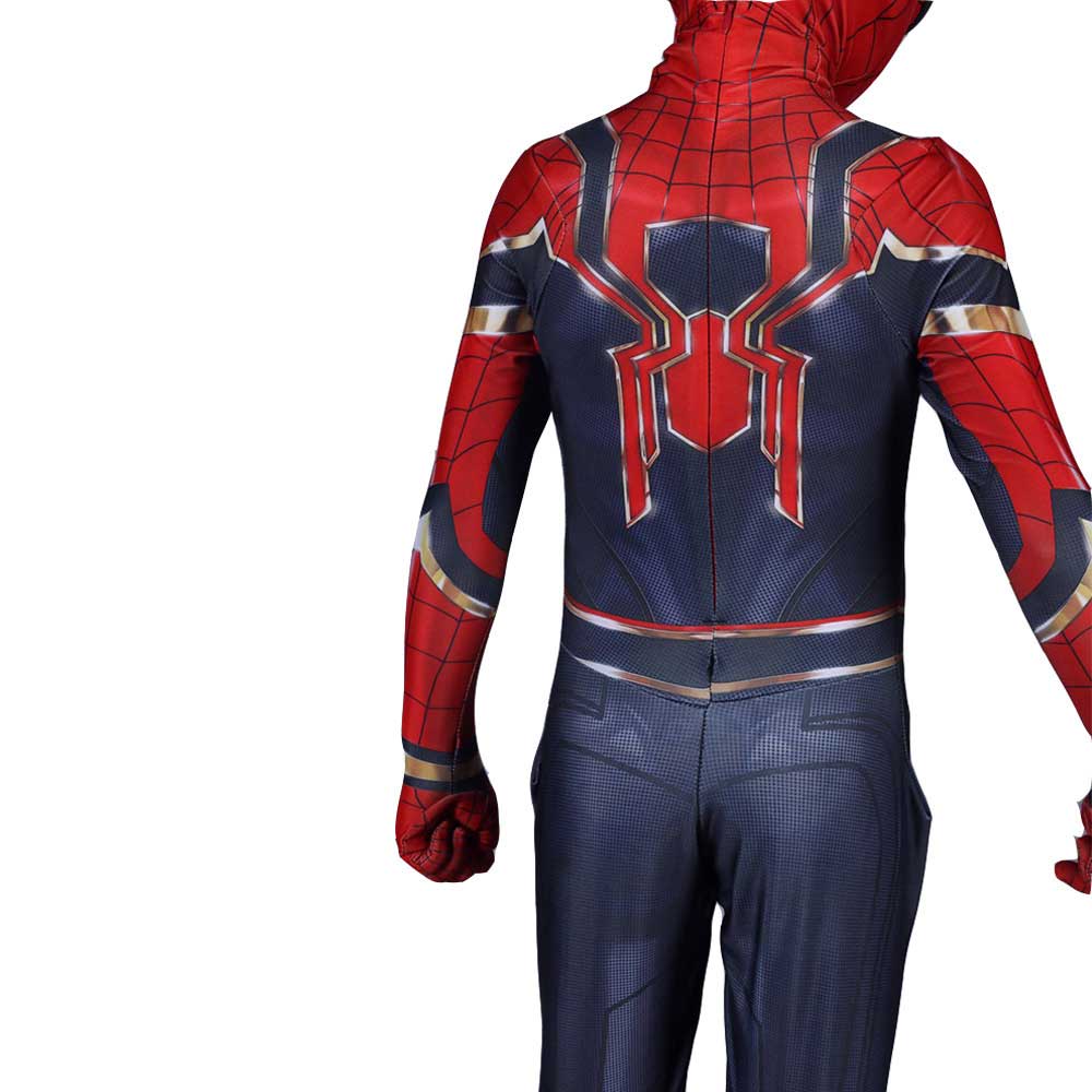 Spiderman Peter Parker Sumpsuit Cosplay Costume Avengers: Infinity War