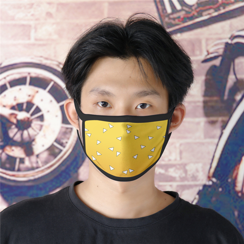 Demon Slayer KAMADO TANJIROU SABITO MAKOMO PM2.5 Cosplay Mask