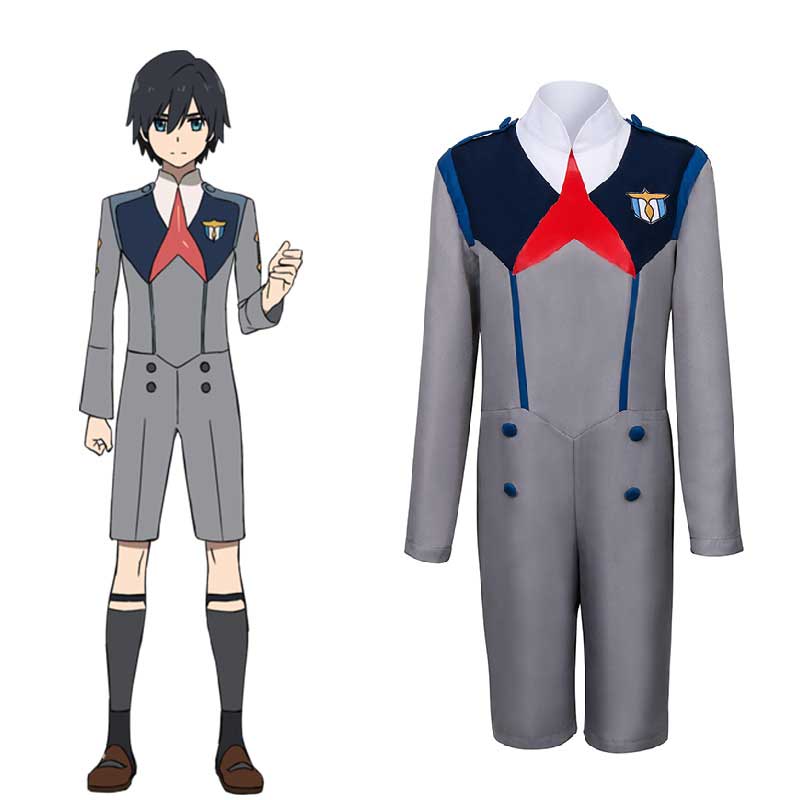 cariño en el código Franxx Hiro: 016 Disfraz de cosplay uniforme