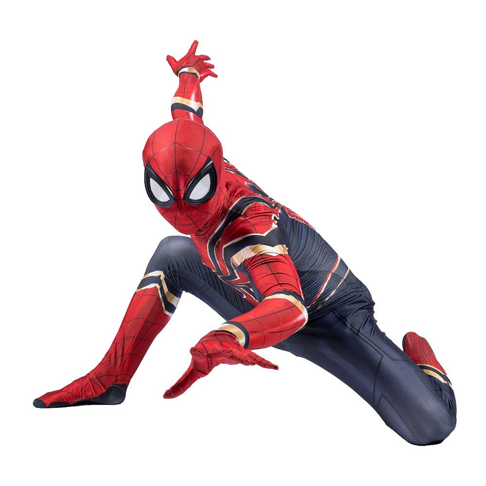Spiderman Peter Parker Dumpsuit Cosplay Costume Avengers: Infinity War